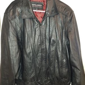 Leather jacket